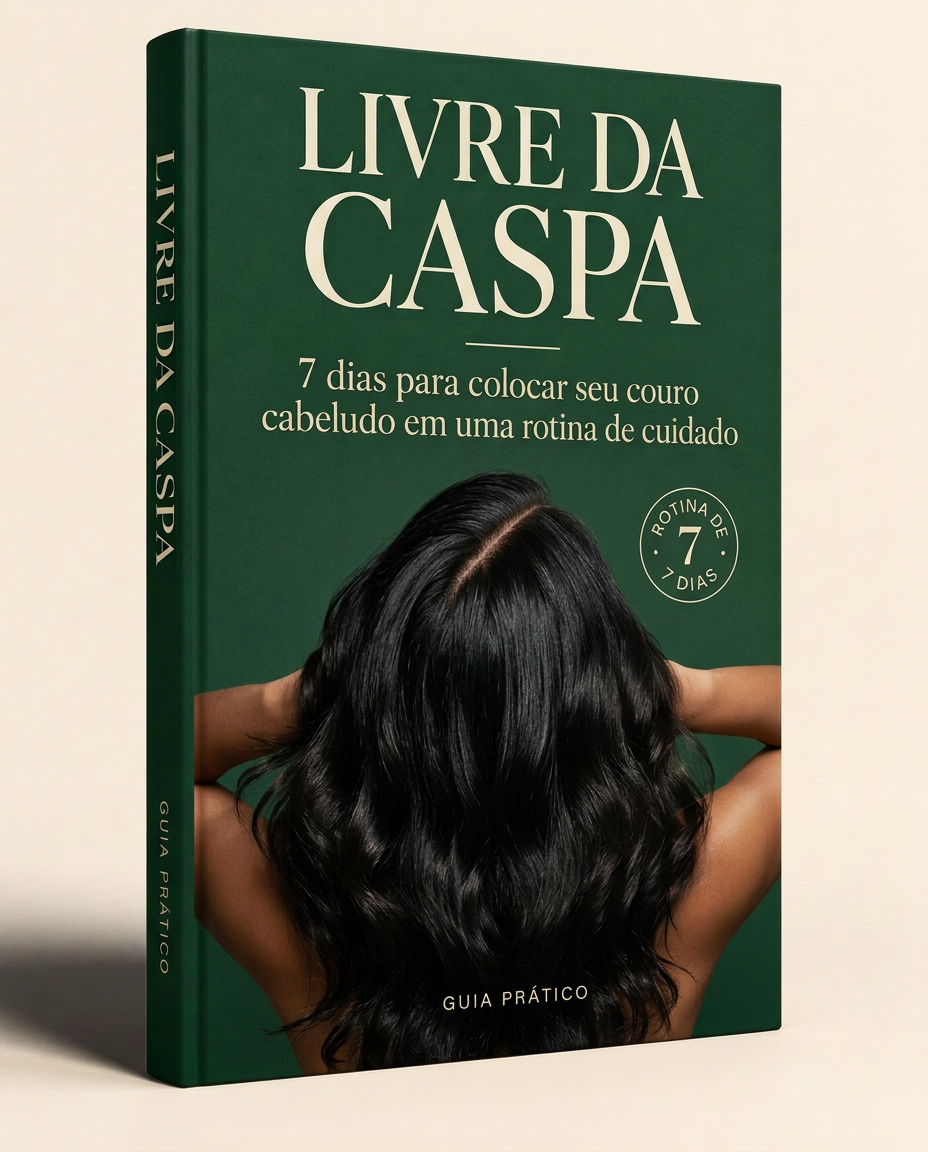 Capa do guia digital Livre da Caspa
